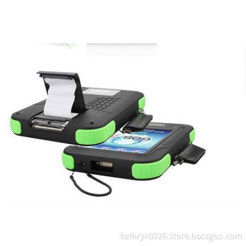 Cover 48 cars+1 benz trucks With printer inside & update online universal car diagnostic tool